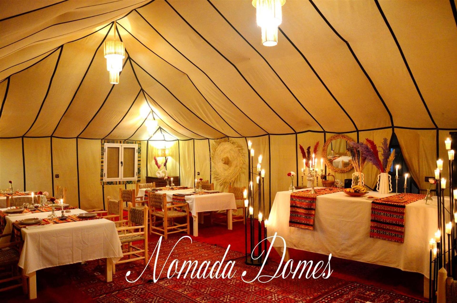 Nomada Domes Camp With Airco Hotel Merzouga Exterior photo