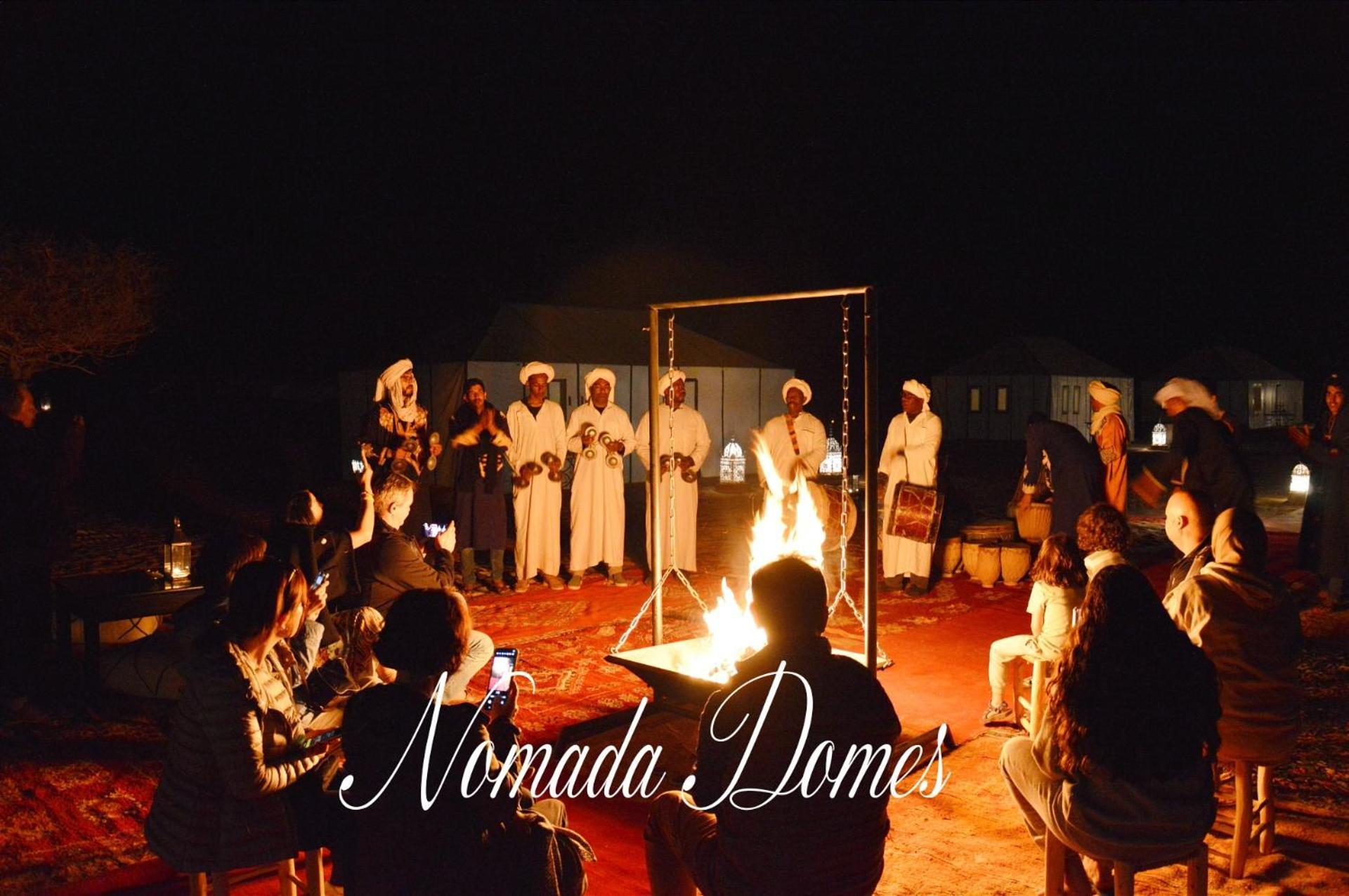 Nomada Domes Camp With Airco Hotel Merzouga Exterior photo