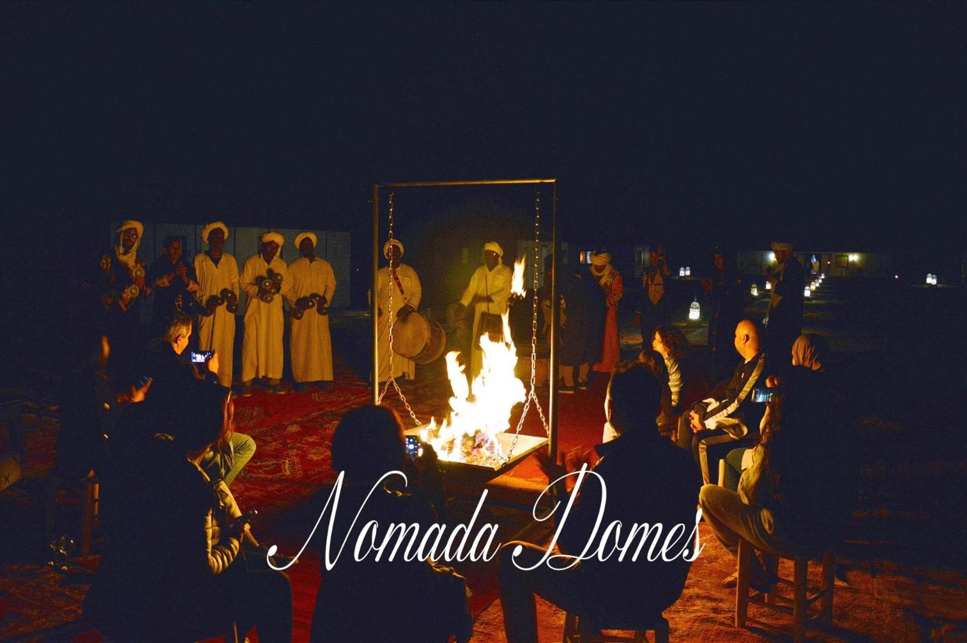 Nomada Domes Camp With Airco Hotel Merzouga Exterior photo