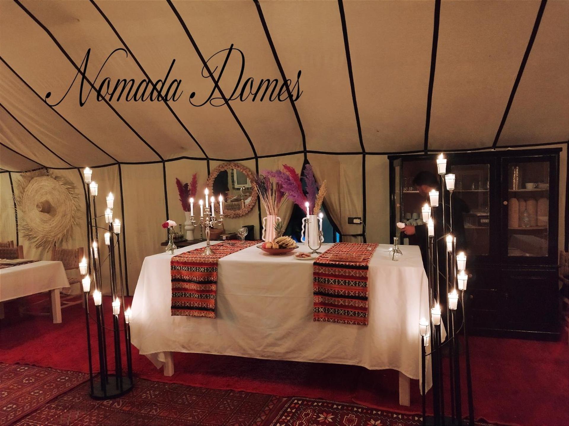 Nomada Domes Camp With Airco Hotel Merzouga Exterior photo