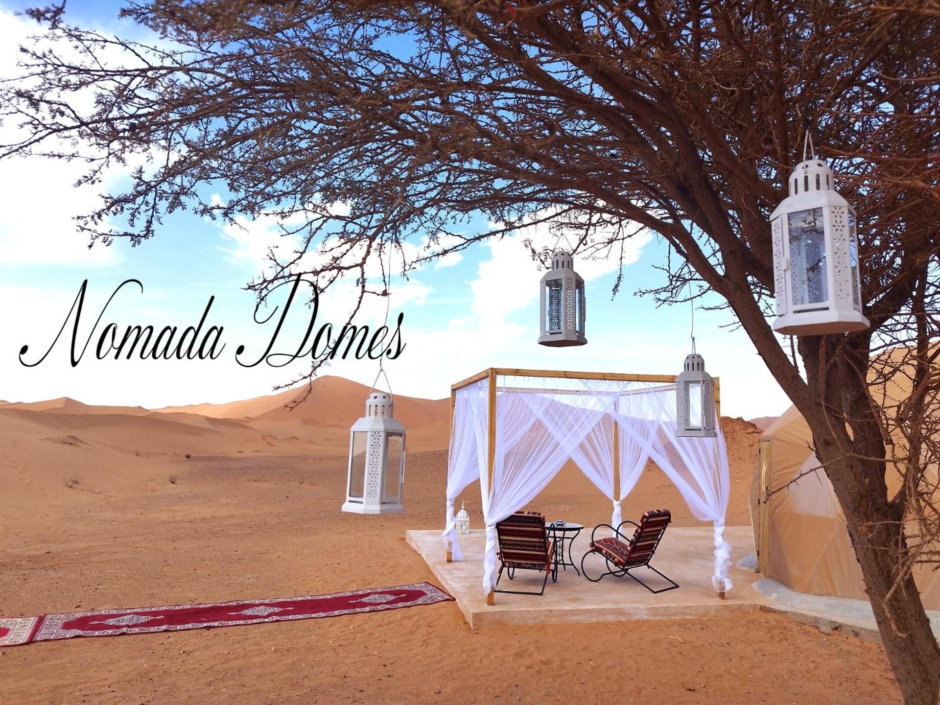 Nomada Domes Camp With Airco Hotel Merzouga Exterior photo