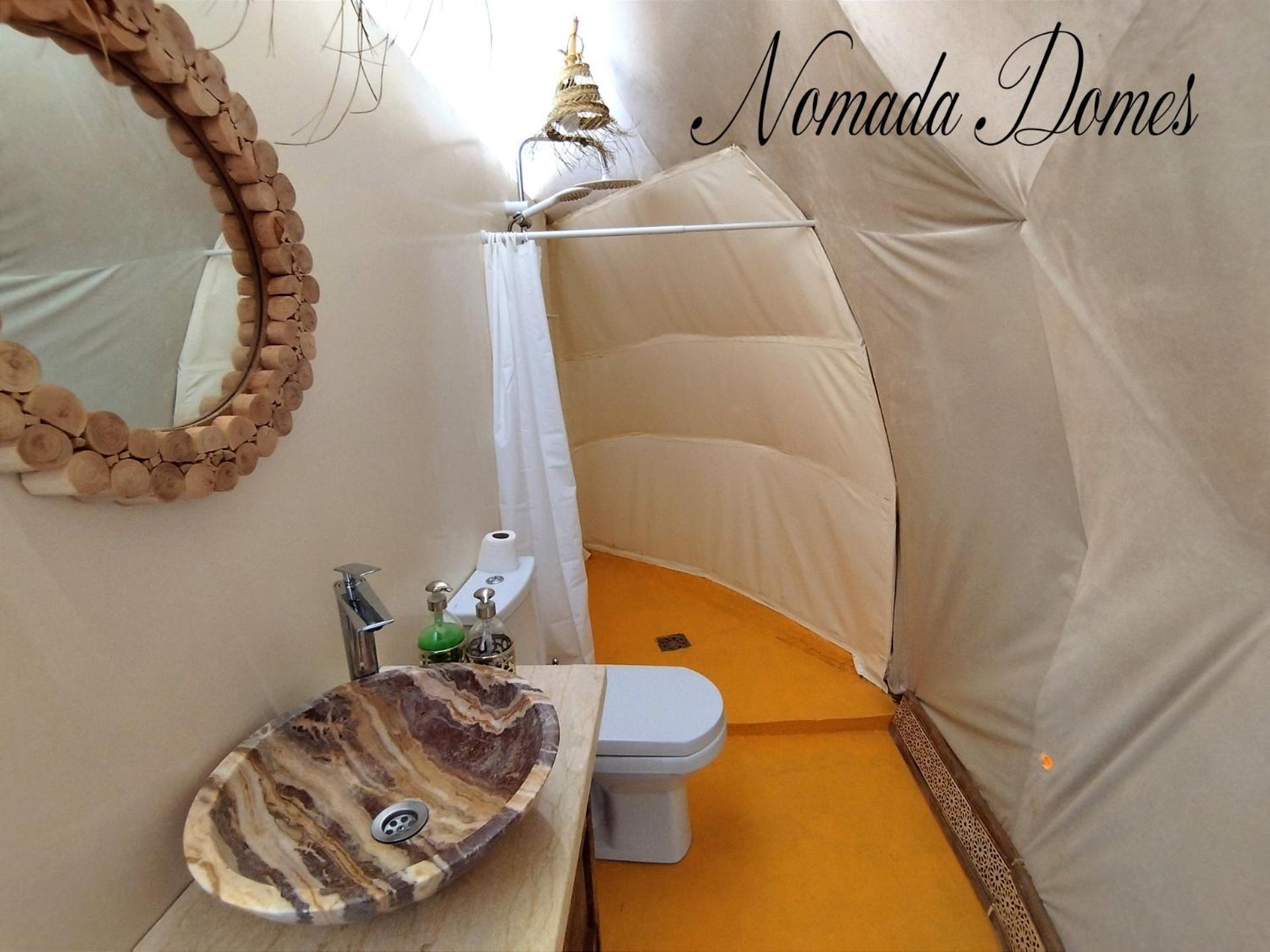 Nomada Domes Camp With Airco Hotel Merzouga Exterior photo