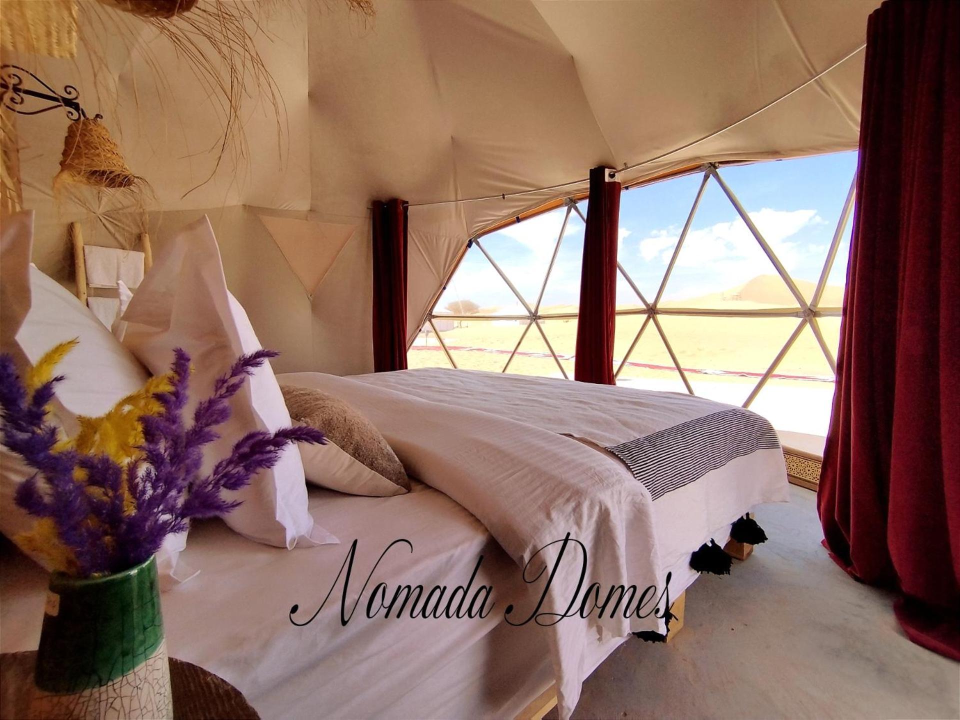 Nomada Domes Camp With Airco Hotel Merzouga Exterior photo