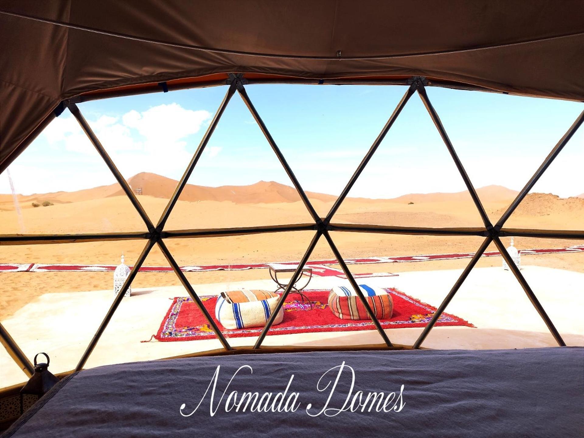 Nomada Domes Camp With Airco Hotel Merzouga Exterior photo