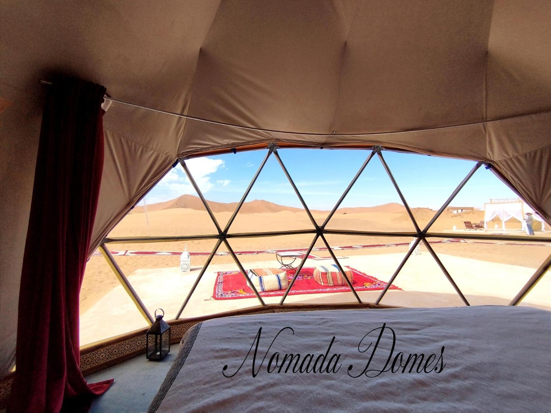 Nomada Domes Camp With Airco Hotel Merzouga Exterior photo